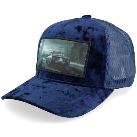 Iconic - Ble trucker Czapka Z Daszkiem - Epa Tractor Patch Velvet Navy Trucker @ Hatstore