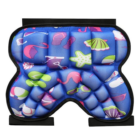 Børns Numse Hofte Beskyttelsesshorts Justerbare Børn Numsepude Bukser til Ski Skate Snowboard Rulleskøjteløb