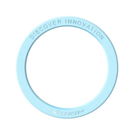 Magnetisk telefon metallplate ring for trådløs lader for magnetisk telefonholder Sterk magnetisme Trådløs ladering blå