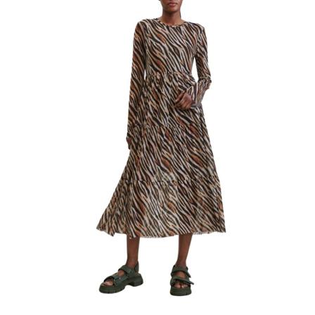 Drykorn, Jenike Dress Bruin, Dames, Maat:L