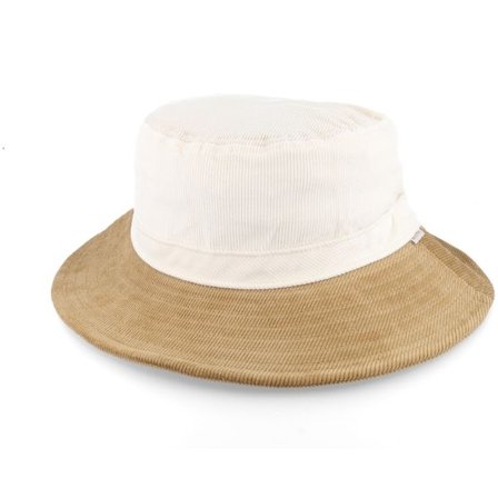 Brixton - Vit bucket Hatt - Petra Packable Hat Dove Vanilla Bucket @ Hatstore