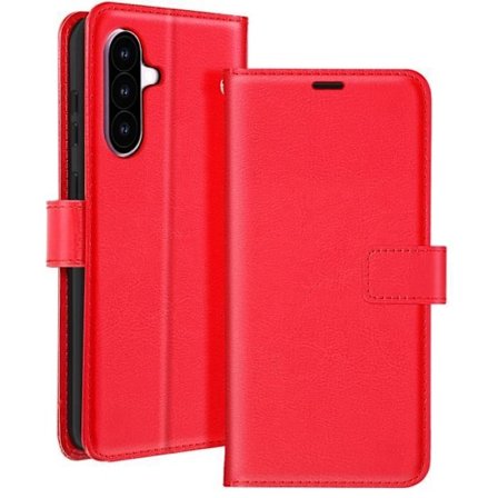 Lompakkokotelo - Mayaxess - Samsung Galaxy A56 - Ekologinen nahka - Irrotettava rannetuki - Videotuki