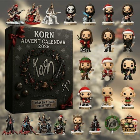 Korn Band Blind Box Juletrepynt Akrylanheng