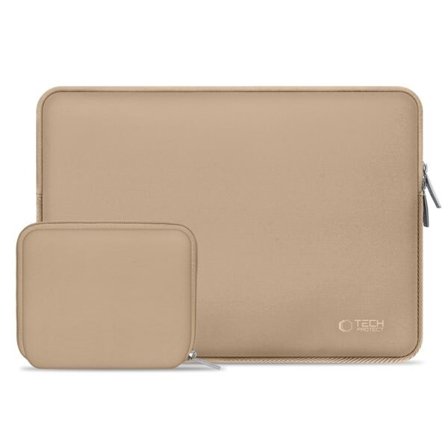 Tech-Protect Neoslim 15-16" väska för bärbar dator - Beige
