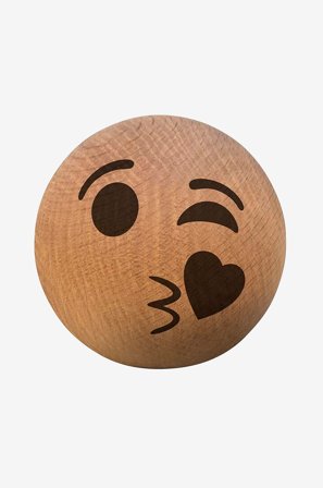Spring Copenhagen - Emojiboll 7 cm - Natur - Prydnadssaker - Från Homeroom
