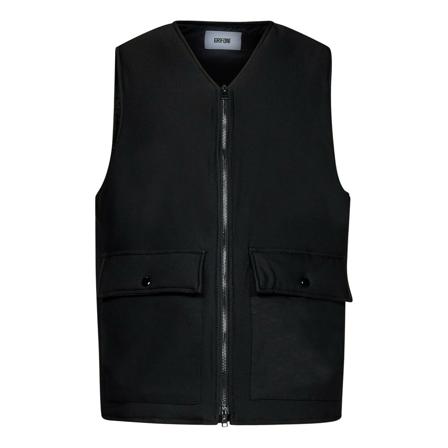 Mauro Grifoni, Vests Zwart, Heren, Maat:M,stof