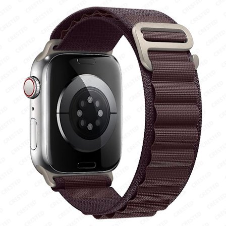 Alpine Loop -ranneke Apple Watch -rannekkeelle 49 mm 44 mm 40 mm 45 mm 41 mm 42 mm 38 mm 38 40 44 45 mm ranneke iWatch Ultra Series 7 6 3 Se 8 