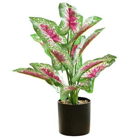 Kunstige Potteplanter - Falske Planter Grønne Realistiske Faux