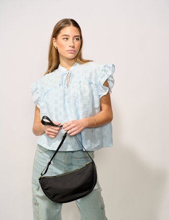 Noella Abby Halfmoon Bag - Black - ONE SIZE