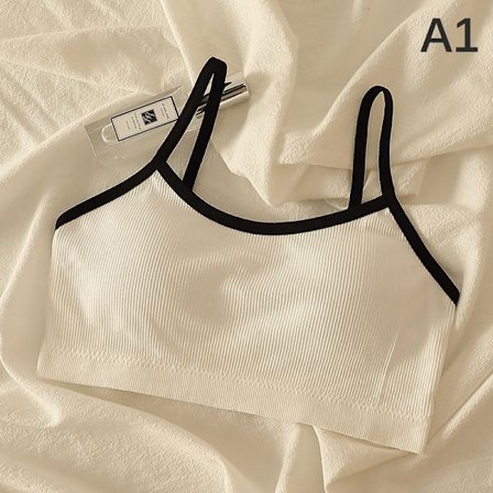 Seamless Sport BH Rygglös axelbandslös Top BH Push Up Bralette