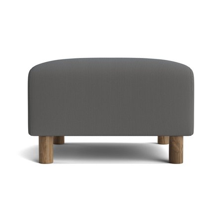 Toledo puf - Lisboa Antracit - 70x68x45 - Puf