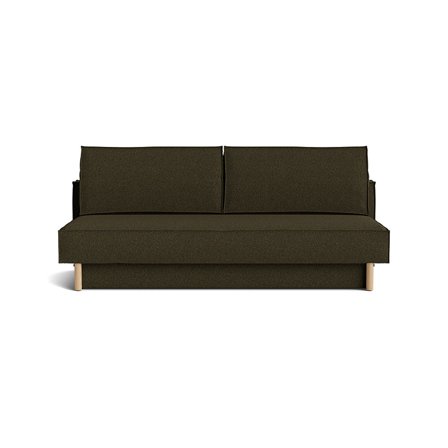 Noor 3 personers sovesofa, opbevaring - Bouclé Grøn - 200x108x89,5 - Sofa, sovesofa