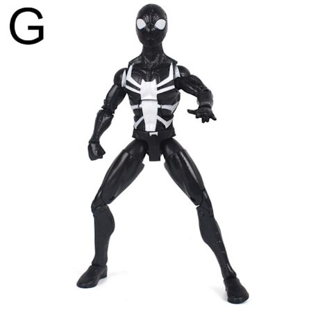 Marvel Avengers Actionfigurer Spiderman Spider Kvinna Gwen Stacy Venom Svart Spider-man Miles Morales Modellleksaker för barn