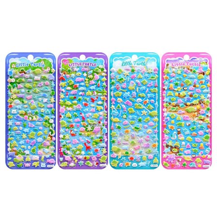 Puffiga Klistermärken Söta Dekorativa Klistermärken Kompatibla med Scrapbooking Tidskrifter Anteckningsbok Mobilskal, Återanvändbara Klistermärken 