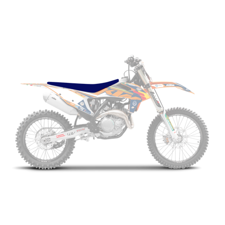 Kompletní Sedlo Blackbird Blue Moon - KTM 125 SX 2019-2022