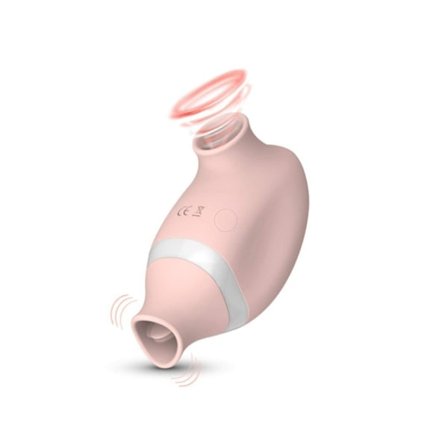 Feminin Sugende Vibrator, Klitoris Sucker Klitoris Stimulator (Pink)