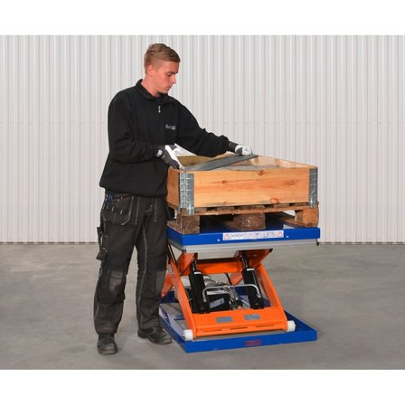 Lyftbord, Enkelsax, 2000 kg, 1300x800 mm