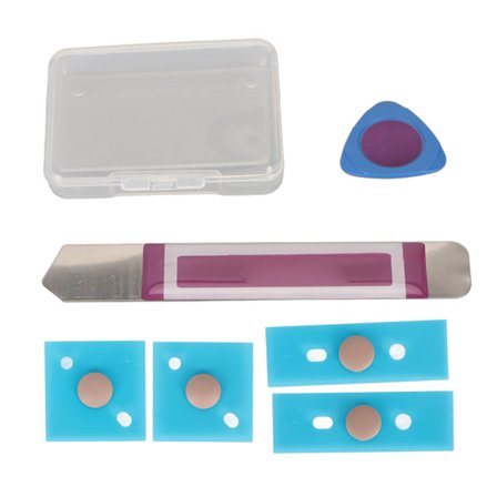 Laptop Bottenfodralfötter Halksäkra Exakt Storlek Bottenfodral Fotplatta Ersättning för Surface 3 4 5 Roséguld