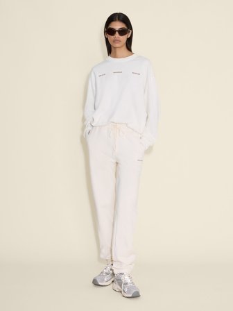 Holzweiler W Regular Trousers - Ecru - Women's - XXL