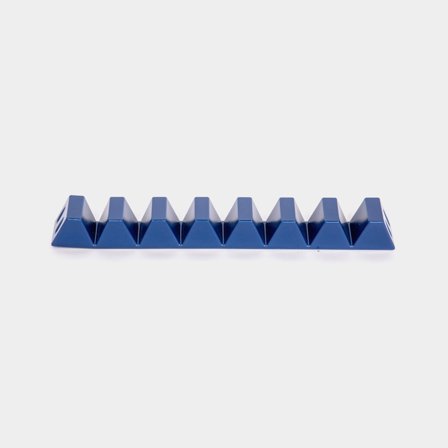 Listón de defensa / defensa de muelle Majoni Multifender Strip, 60 x 7 x 6 cm, flexible, azul