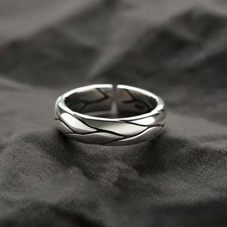 Gotisk Punk Silver Färg Dargon Ringar Män Kvinnor Öppning Justerbar Finger Ring Vintage Y2K Estetisk Trendiga Smycken Dropshipping