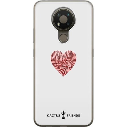 Yhteensopiva Puhelinkuori Nokia Nokia 3.4 Cactus and Friends - Fingerprint Love