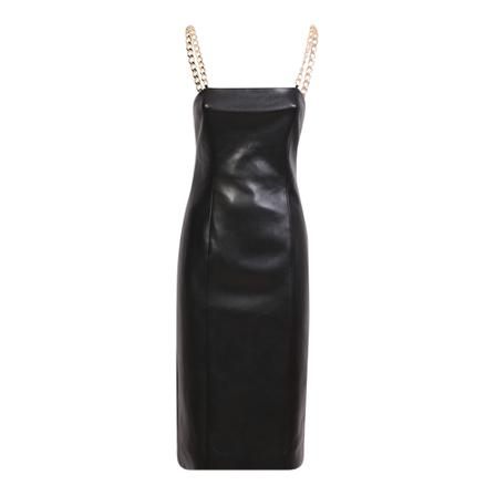 Alice + Olivia Midi Kjole Sort, Dame