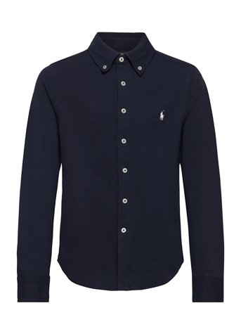 Ralph Lauren Kids | Featherweight Cotton Mesh Shirt | 132-137