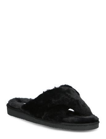 Biacomo Homeslipper Slippers Tøfler Svart Bianco*Betinget Tilbud