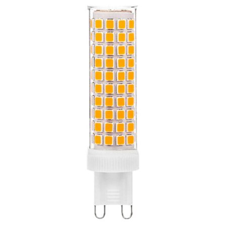 7W G9 LED-pærer (svarende til 70W halogen), 360 graders dæmpbar rundstrålende lysvinkel, 124 G9 LED-pære, kølig hvid