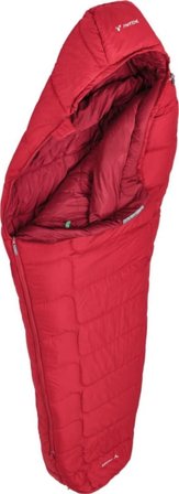 VAUDE Sioux 800 SYN synthetic sleeping bags Red Left Zip