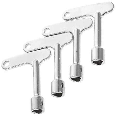 4 stk. elevatornøgle, elevator service nøgle, trekantpanel lås, trekantnøgle