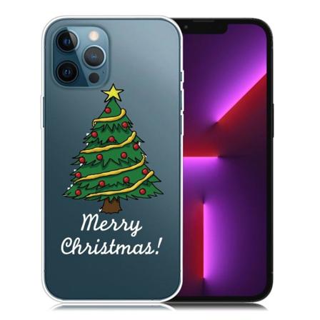 Mønstertryk i juleserien Blødt, fleksibelt etui til telefonens bagside Beskytter iPhone 13 Pro 6,1 tommer - Glædelig Jul Green