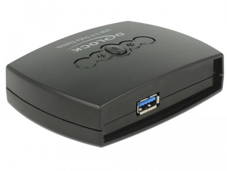 Delock USB 3.0 Sharing Switch 2 - 1 - USB-periferdelesvitsj - 2 porter