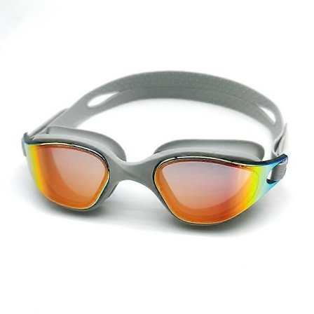 Elektropletterte Svømmebriller Voksen Integrert Silikon Stor Ramme Stort Synsfelt Svømmebriller UV Anti Type Briller