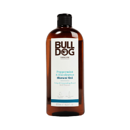 Bulldog Peppermint & Eucalyptus Shower Gel 500ml Kropp Herr 500 ML