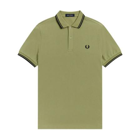Fred Perry, Polo shirt Groen, Heren, Maat:M