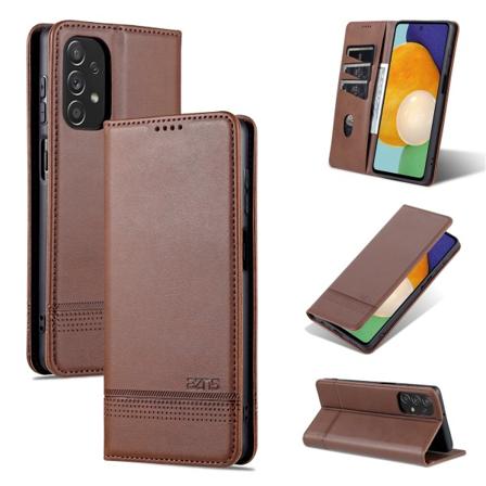Samsung Galaxy A23 5G - Käytännöllinen lompakkokotelo Dark brown