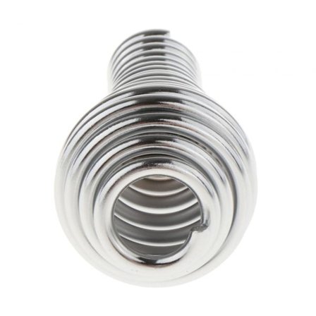 BBQ Grillhandtag Metall Spishandtag för Grill Rökare Vedspisar Gropar Silver 2x8.2cm (Fww)