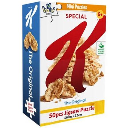Pussel kellogs minipussel 50 bitar klassiskt retro k-special