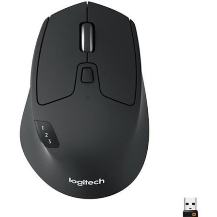 LOGITECH M720 Triathlon Wireless Mouse - Svart