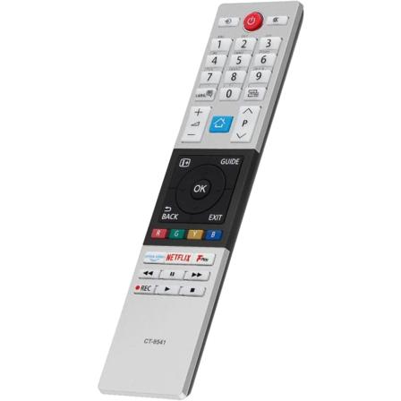 Til CT-8541 Toshiba fjernbetjening med Prime Video Netflix F play Freevieww knapper, ingen opsætning påkrævet