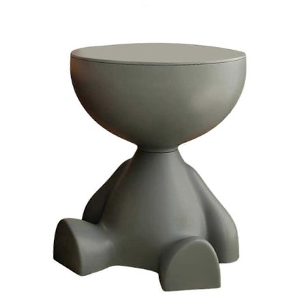 Multifunktionellt Soffbord Sängbord Organisatörer Bekvämt för Vardagsrum och Sovrum Med Tecknade Stilar Designer Svart S