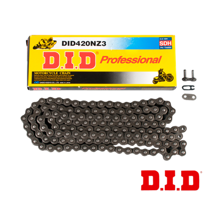 Chain D.I.D Racing NZ3 420 – Search by bike - Yamaha TT-R 50 E 2019-2019