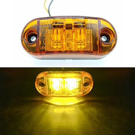 1kpl LED-sivumerkkivalot Varoitustakavalot Automaattiset autovalot