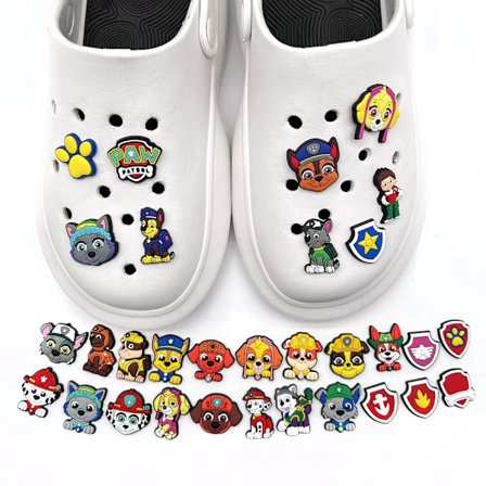 31 kpl Crocs Jibbitz Paw Patrol - Mukauta Crocs-kenkiäsi
