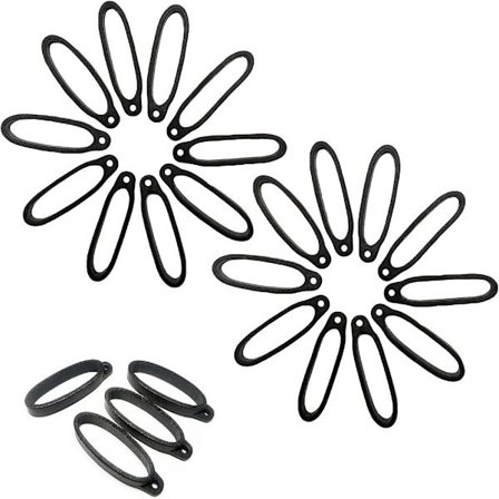 18 kpl Silikonisormus Avaimet Puhelimet Hihna Riipus sormushihna