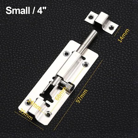 Kaapin kiinnikkeet Ikkunan lukituslukko 4''PIENI PIENI