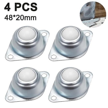 Små Kulehjul Kraftige Transportbåndruller 4 stk. Kulehjul Nylon Kuleoverføring Møbler - Perfekt