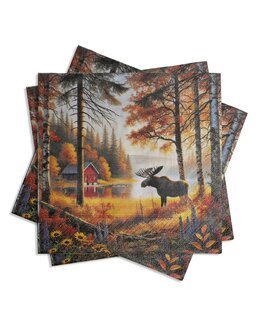 Servetter Älg - Pixie Design